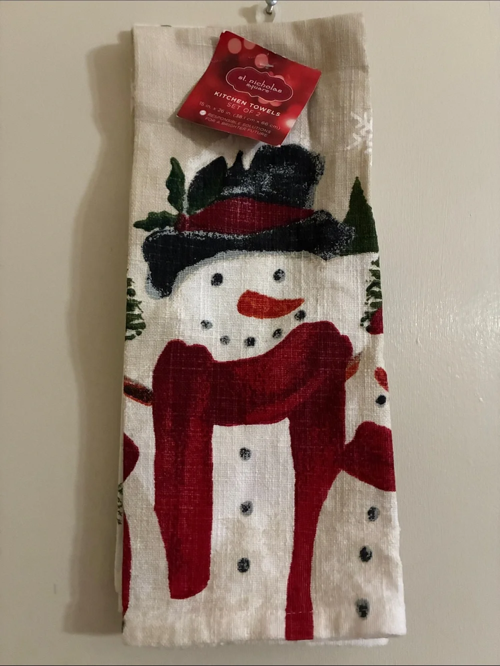 St. Nicholas Square - KITCHEN TOWELS (sets of 2) - your choice